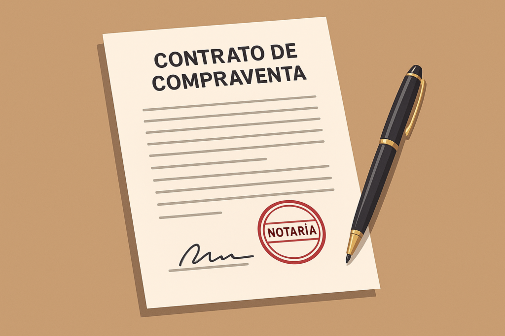 contrato de compra venta de terreno puno