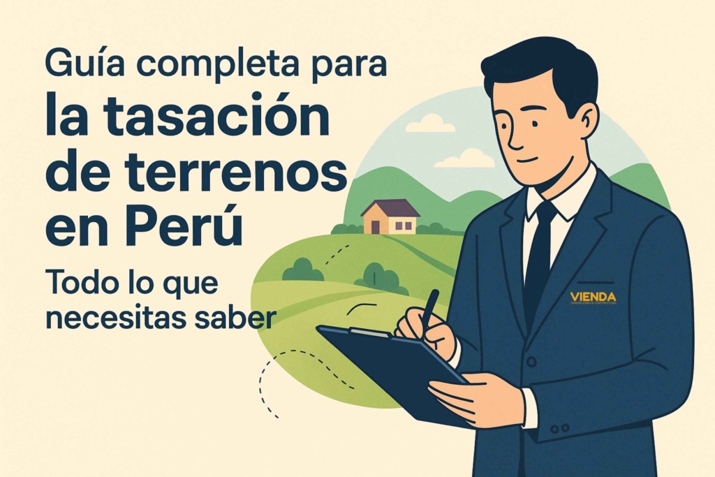 agente inmobiliario vienda tasando